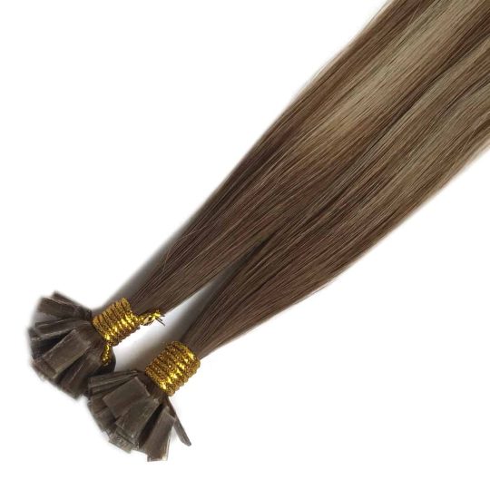 Flat Tip Hair Extensions: Brazilian Remy Hair - Roxy Hair Extensions