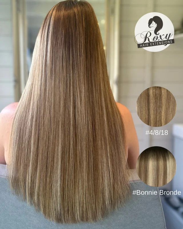 Pictures do not do this install justice 😍 
These colours work SO well together! 
#4/8/18 & my new fave #bonniebronde 💋

#roxyhairextensions #hairextensions #essex #essexhair #bronde #hair #instahair #sticktips #coppertubes #essexhairextensions #bronde #microrings #coppertubehairextensions #instahair